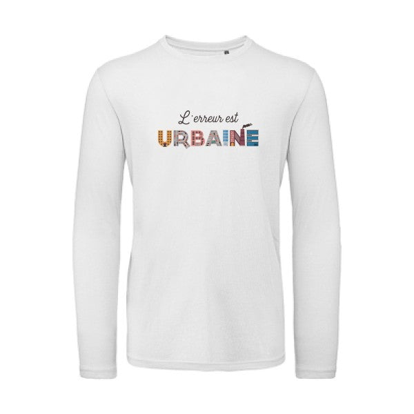 L'erreur est urbaine | T-shirt original LSL White 2XL