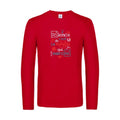 humour-et-science-t-shirt-manches-longues-original-humour -Red
