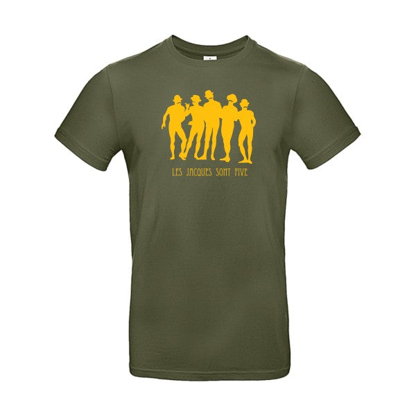 Les Jacques sont FiveFlex jaune or- T-shirt E190|Urban Khaki||2XL