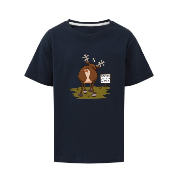 Gaz à effet de cerf SG - Kids T-shirt enfant Navy Taille 140 (9-10/XL)