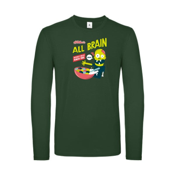 All brain B&C - E150 LSL T-shirt manches longues léger