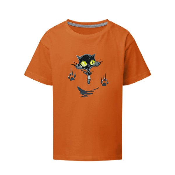 oOh SG - Kids T-shirt enfant Orange Taille 152 (11-12/2XL)