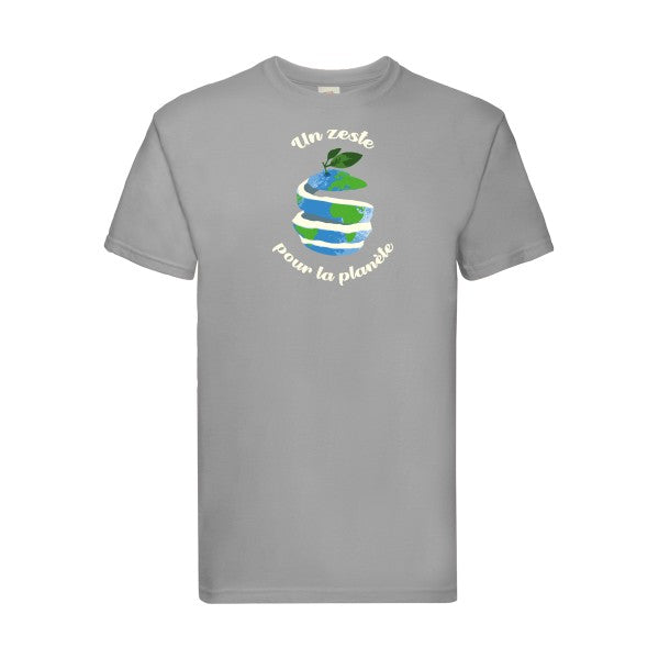 Un p'tit zeste... Fruit of the loom 205 g/m² T-shirt/ zinc