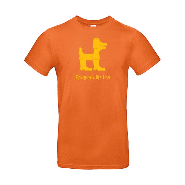 Epagneul bretonFlex jaune or- T-shirt E190|Urban Orange||2XL