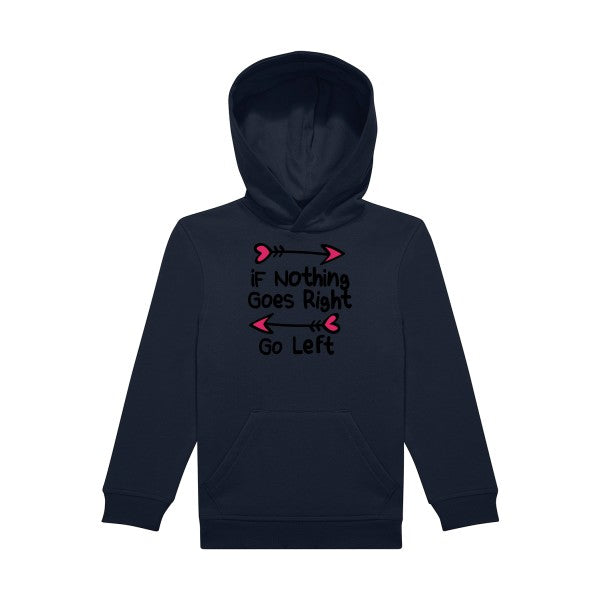 sweat capuche enfant Navy- Go-right-