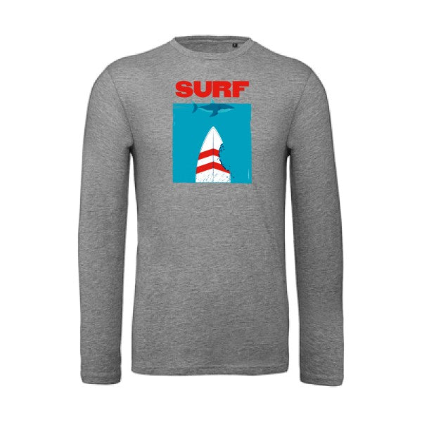 SURF | T-shirt original LSL Sport Grey 2XL