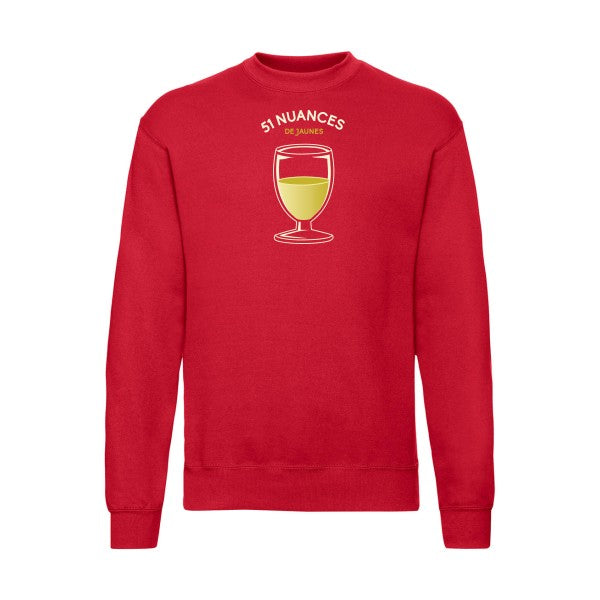 51 nuances de jaunes Fruit of the loom 280 g/m² Sweat shirt