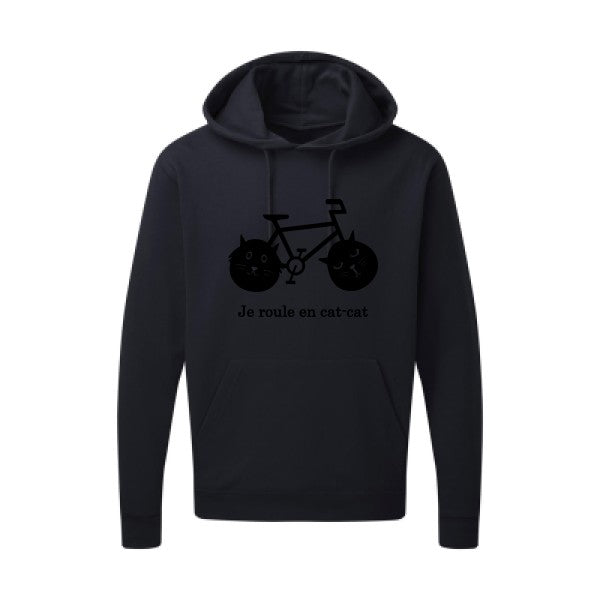 cat-cat bike Noir SG - Hooded Sweatshirt Sweat capuche