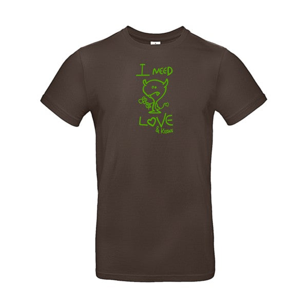 LOVER flex Vert pomme B&C - E190 T-shirt|Brown||2XL