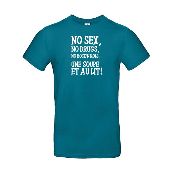 NO... B&C- T-shirt E190|Diva Blue||2XL