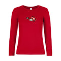 t-shirt lsl femme F0-  Red flex 