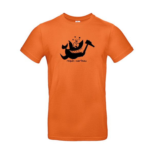 Requin marteauFlex noir- T-shirt E190|Urban Orange||2XL