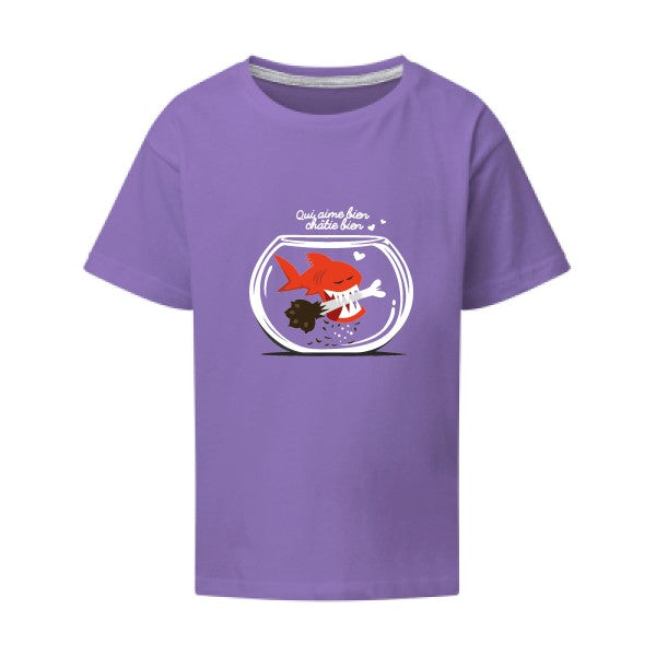 Qui aime bien châtie bien.. SG - Kids T-shirt enfant Aster Purple Taille 152 (11-12/2XL)