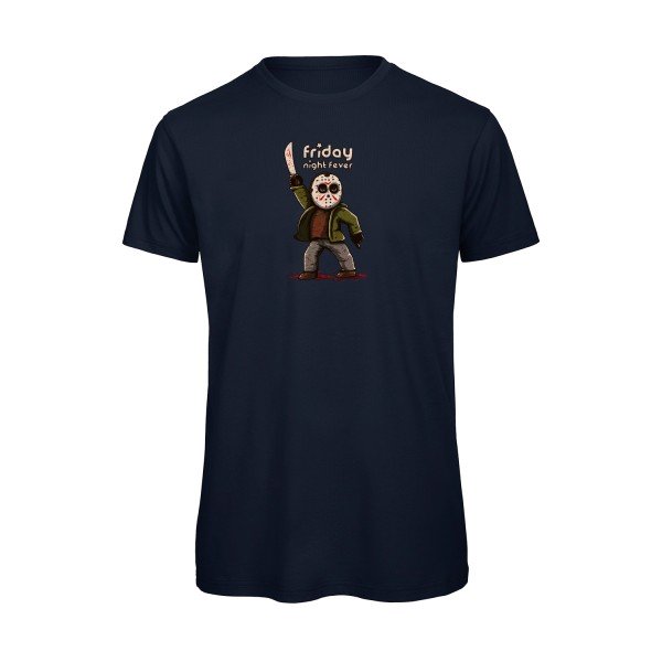 T-shirt humour original friday night fever T Shirt couleur Navy