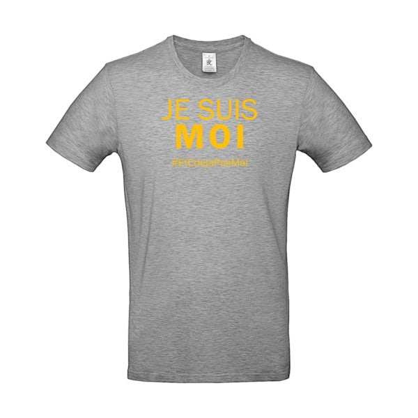 Je suis moiFlex jaune or - E190 T-shirt|Sport Grey||5XL