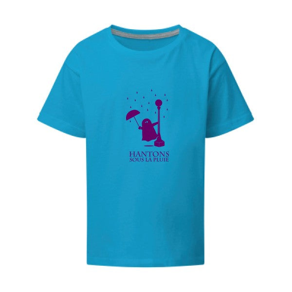 Hantons sous la pluie Flex Violet SG - Kids T-shirt enfant Turquoise Taille 152 (11-12/2XL)