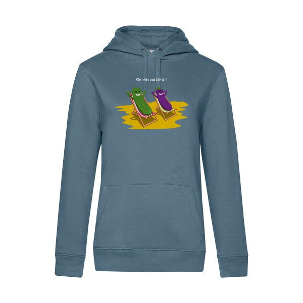 On n'est pas bio là ? RueDuTeeshirt Sweat capuche