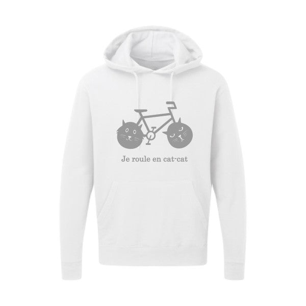 cat-cat bike Gris SG - Hooded Sweatshirt Sweat capuche