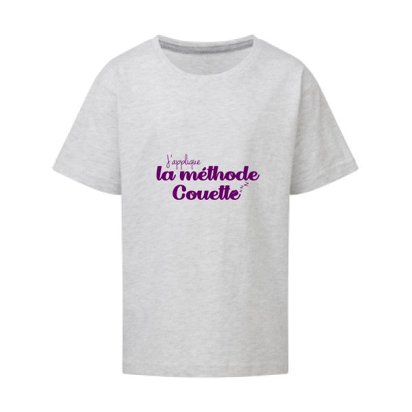 La méthode Couette Flex Violet SG - Kids T-shirt enfant Ash Grey Taille 152 (11-12/2XL)