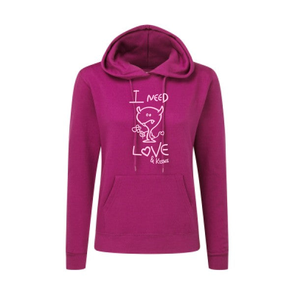 LOVER Rose |Sweat original à capuche Femme