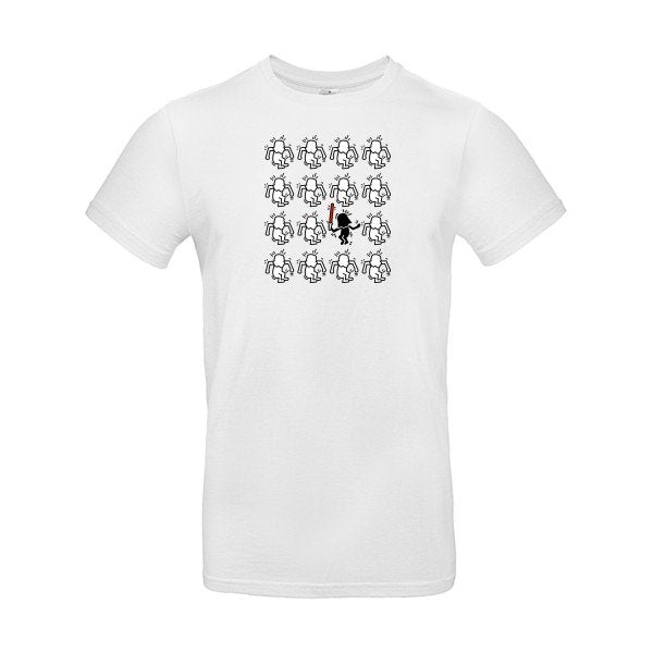 T-shirt humour original haring warsr T Shirt couleur White