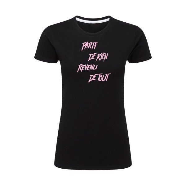 Parti de rien Rose |T shirt original femme|SG