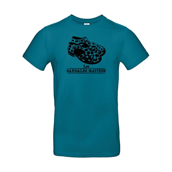 Les sandales matiens |E190 T-shirt|Diva Blue||2XL