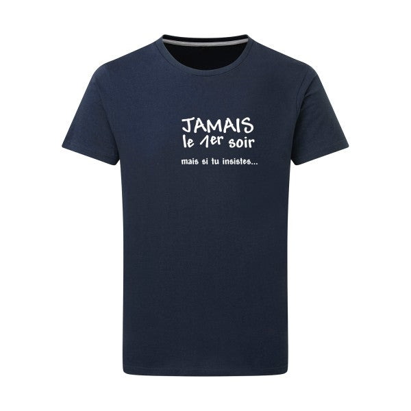 JAMAIS... - Flex Blanc Tshirt original Denim  XL