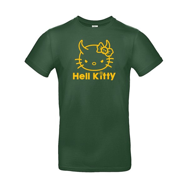 Hell KittyFlex jaune or - E190 T-shirt|Bottle Green||2XL