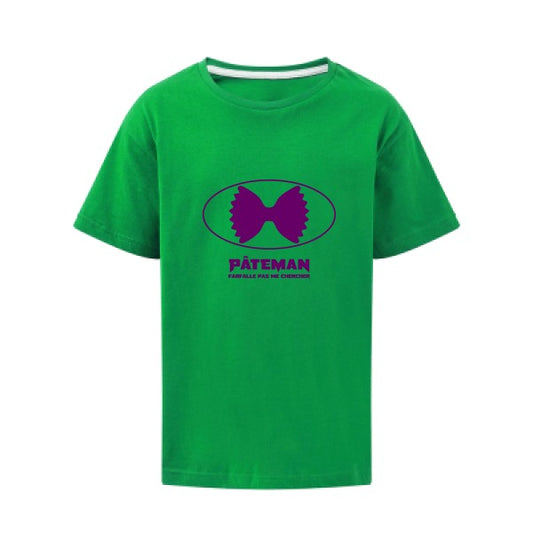 PÂTEMAN Flex Violet SG - Kids T-shirt enfant Kelly Green Taille 140 (9-10/XL)