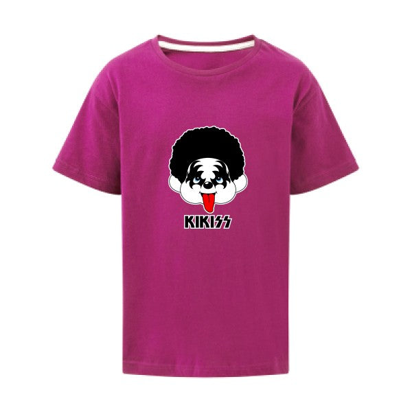 KIKISS SG - Kids T-shirt enfant Dark Pink Taille 152 (11-12/2XL)