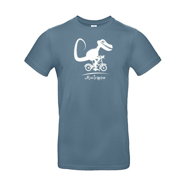 vélociraptor B&C- T-shirt E190|Stone Blue||2XL