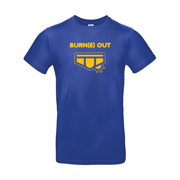 Burn(e) OutFlex jaune or- T-shirt E190|Cobalt Blue||2XL