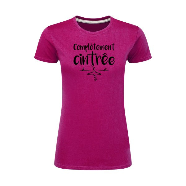 Complètement cintré  |Noir |T shirt original femme|SG