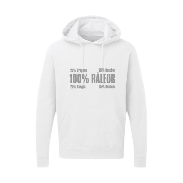 Râleur Gris SG - Hooded Sweatshirt Sweat capuche