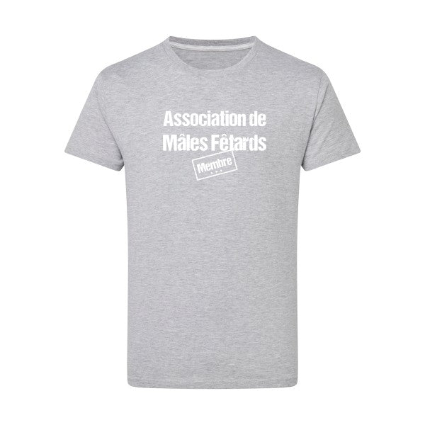 Association de Mâles Fêtards - Flex Blanc Tshirt original Light Oxford  5XL