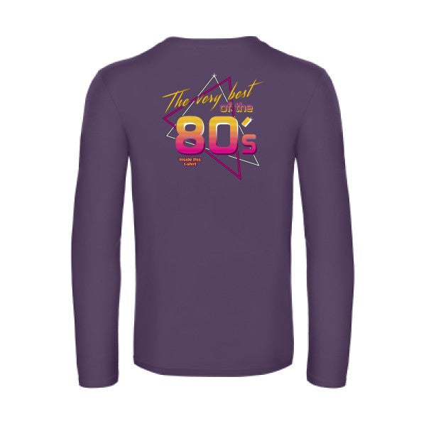 annee-80s-t-shirt-manches-longues-original-humour -Urban Purple