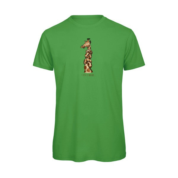 1-tete-2-noeuds - t-shirt original Real Green
