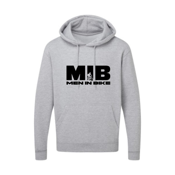 MEN IN BIKE Noir SG - Hooded Sweatshirt Sweat capuche