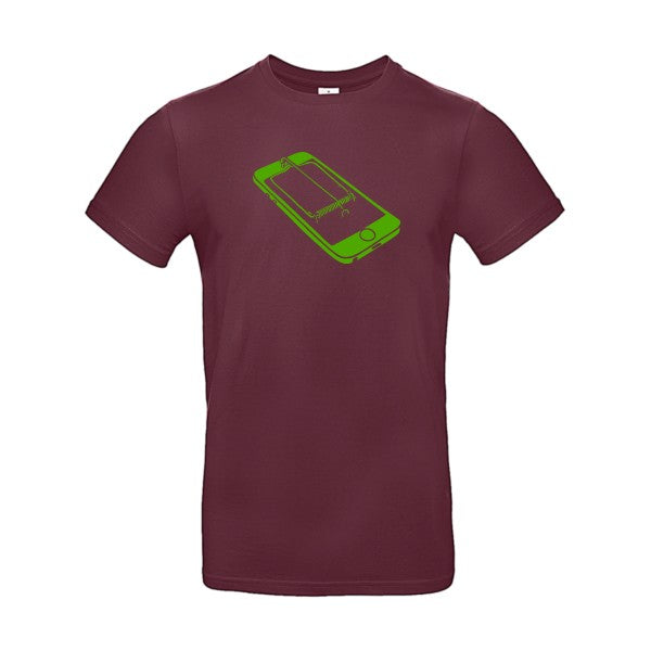 Piège Flex Vert pomme |E190 T-shirt|Burgundy||2XL