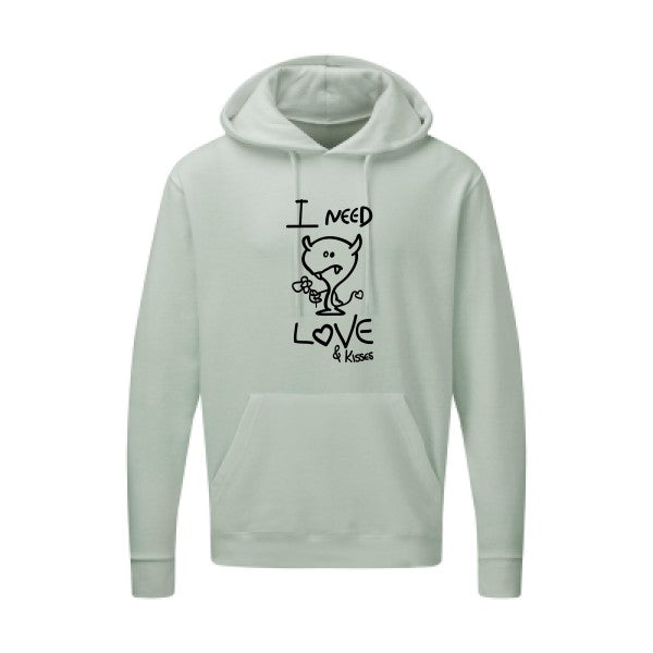 LOVER Noir SG - Hooded Sweatshirt Sweat capuche