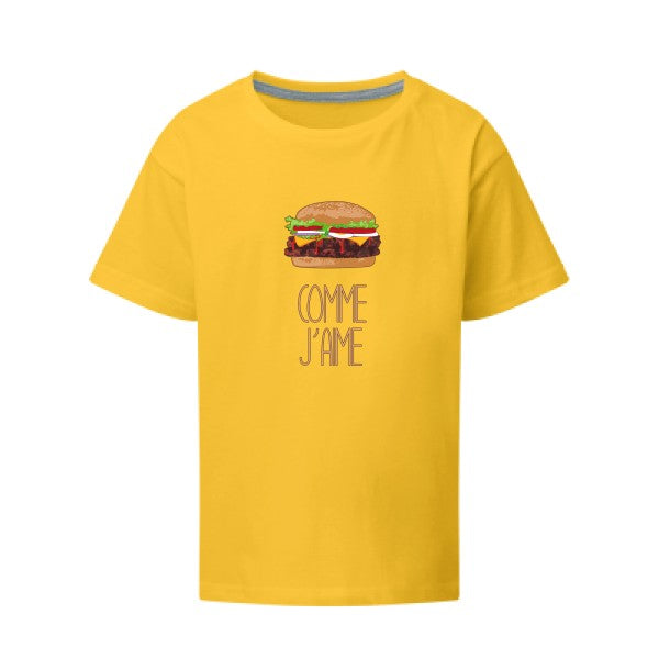 Comme j'aime SG - Kids T-shirt enfant sunflower Taille 140 (9-10/XL)