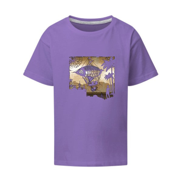 Carnet de voyage SG - Kids T-shirt enfant Aster Purple Taille 152 (11-12/2XL)