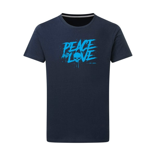 Peace or no peace - Flex bleu clair Tshirt original Denim  XL