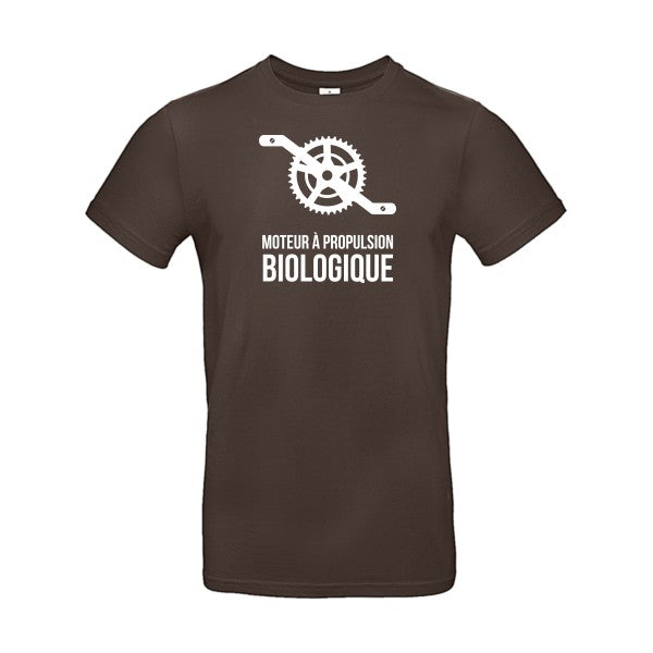 Cyclisme & écologieFlex Blanc - E190 T-shirt|Brown||2XL