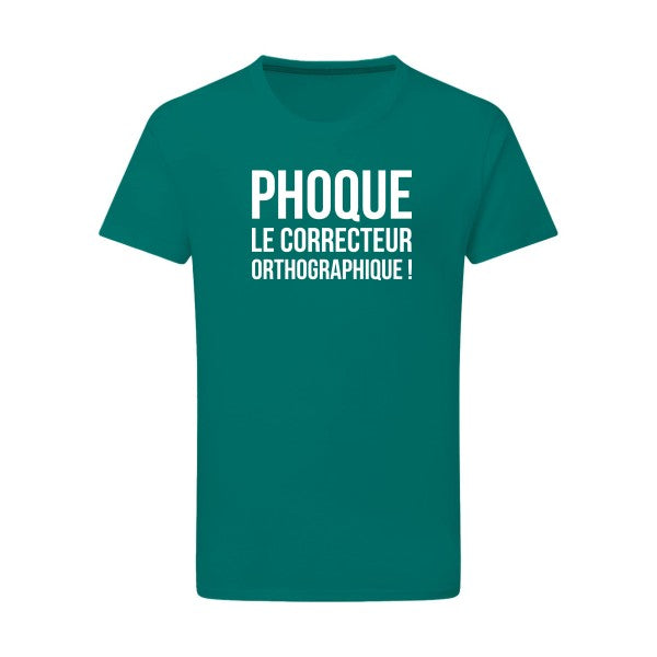 Phoque - Flex Blanc Tshirt original Emerald Green  2XL