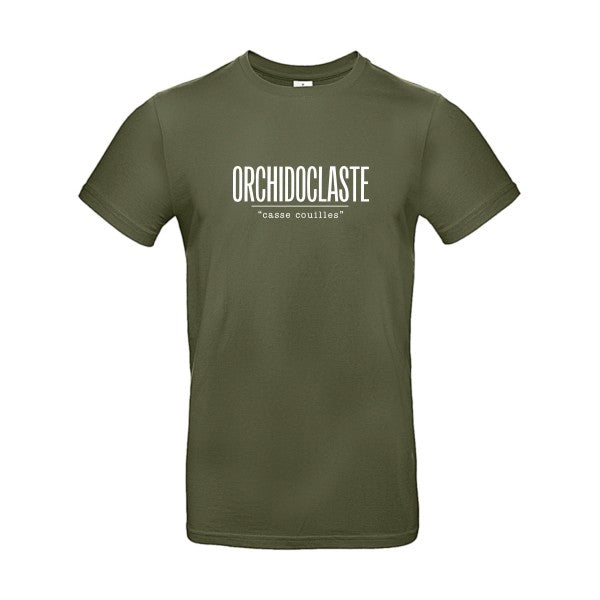 orchidoclaste-tshirt_Urban Khaki_flex_Blanc