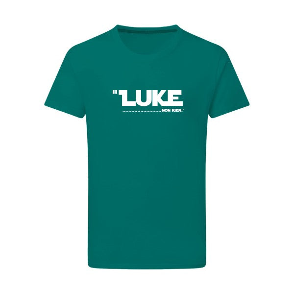 Luke... -Flex vert pomme sur T-shirt SG  Emerald Green  2XL