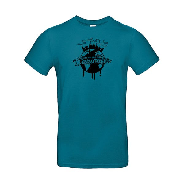 Allez tous vous faire... Flex noir |E190 T-shirt|Diva Blue||2XL