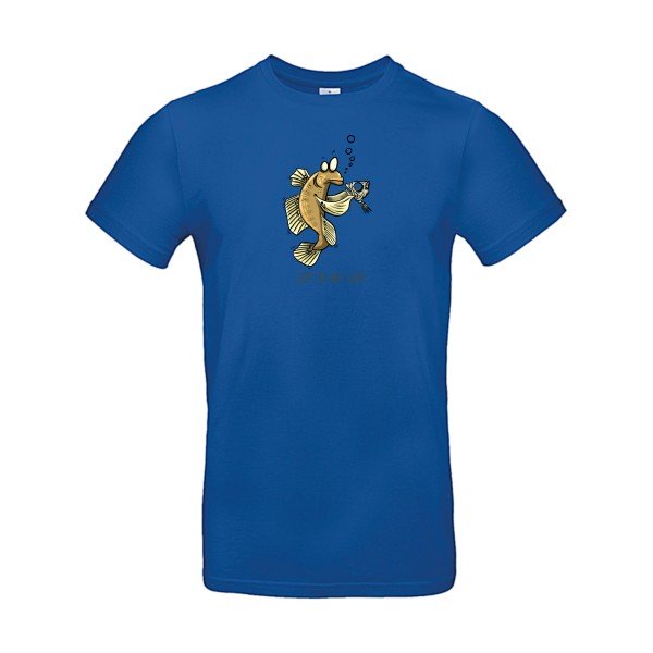 T-shirt humour original Goby Or Not Goby T Shirt couleur Royal Blue